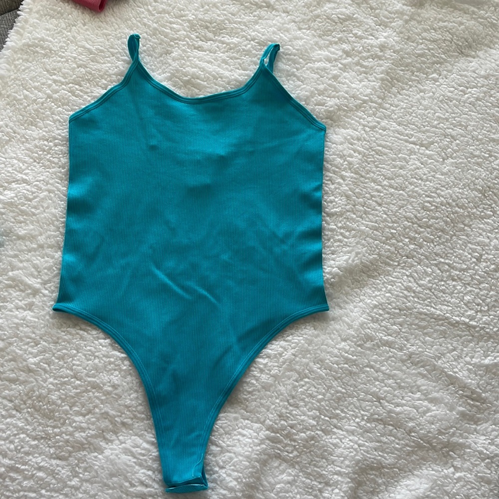 Blue Bodysuit (thong)